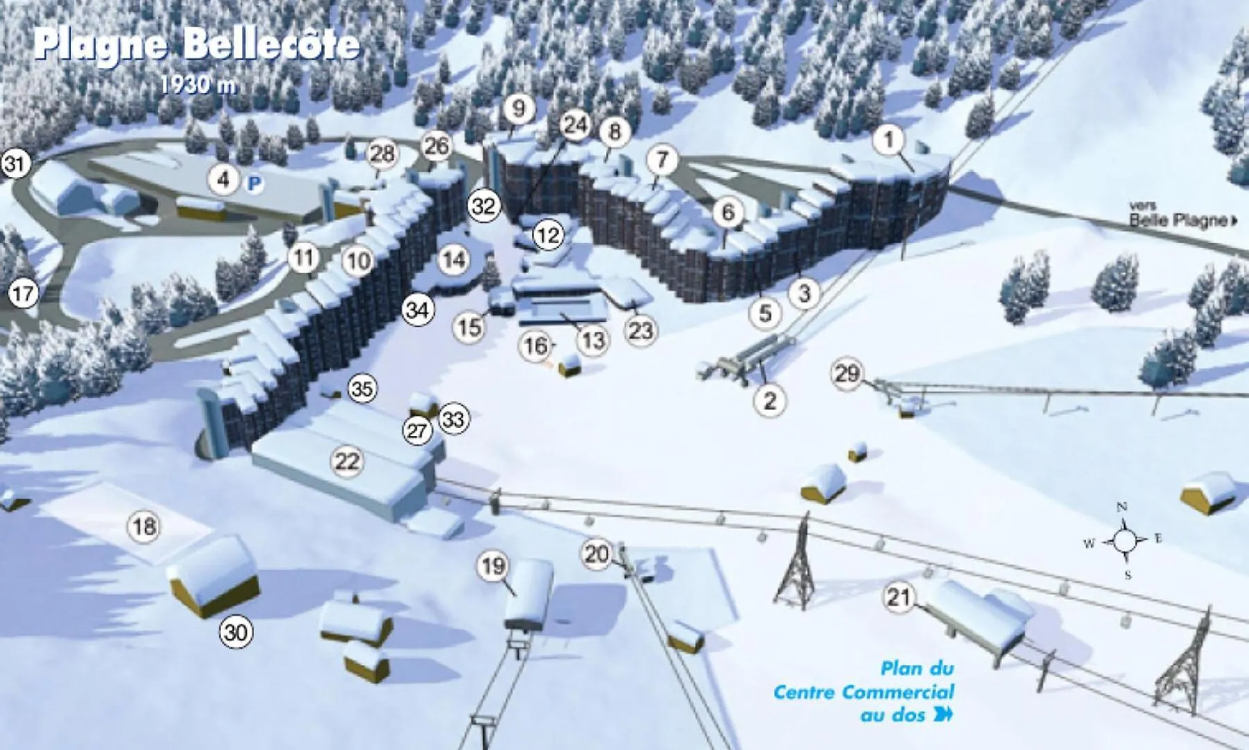 Residence 3000 - Studio Pour 4 Personnes 31 Macot-la-Plagne Lejlighed